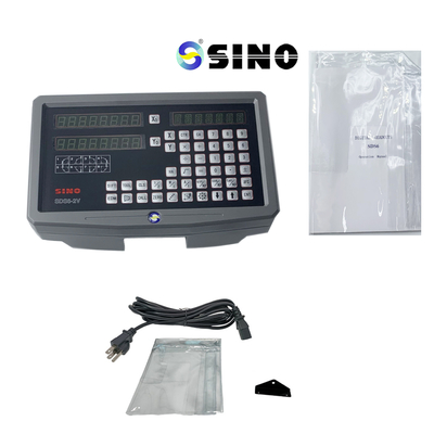 50-60 Hz SINO SDS6-2V Cyfrowy system odczytu Zestaw DRO do szklanego enkodera liniowego